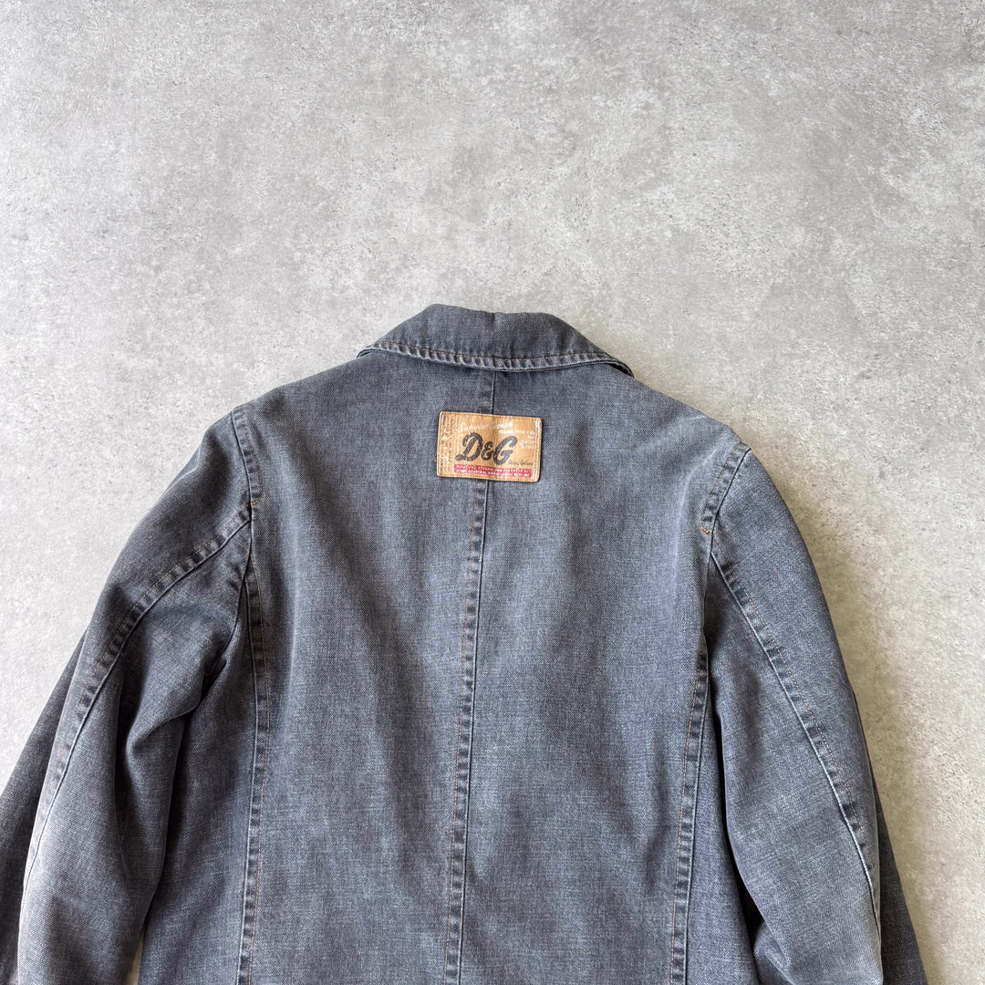Dolce & Gabbana Pea Coat Grey Men's M
