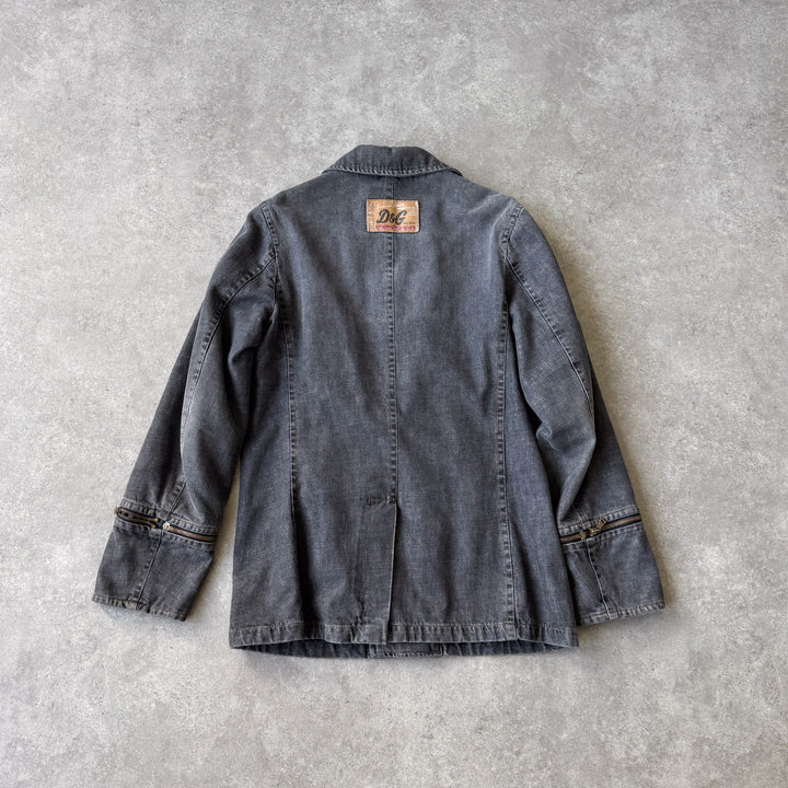 Dolce & Gabbana Pea Coat Grey Men's M