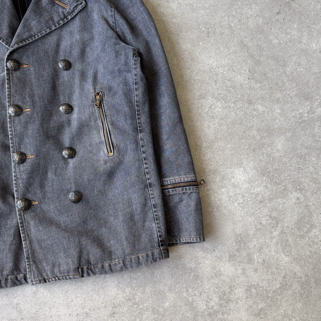 Dolce & Gabbana Pea Coat Grey Men's M