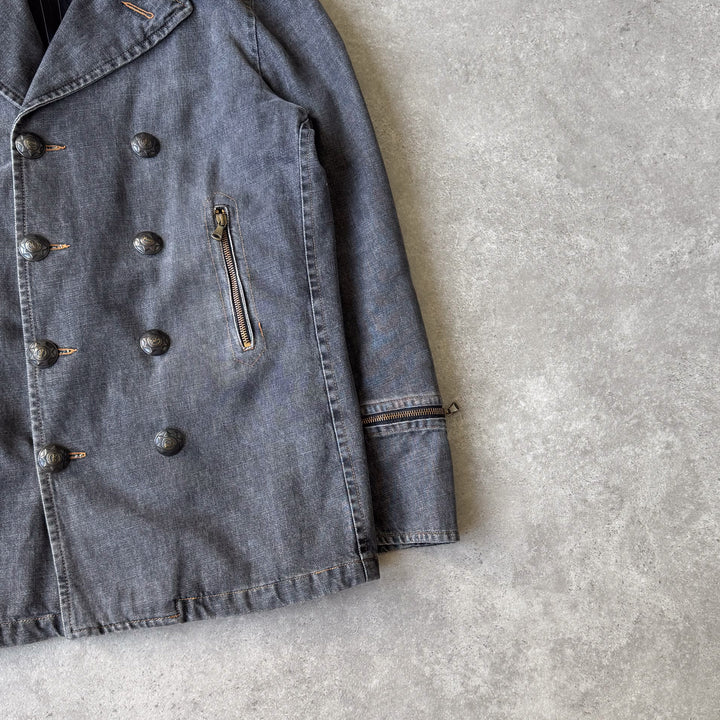 Dolce & Gabbana Pea Coat Grey Men's M
