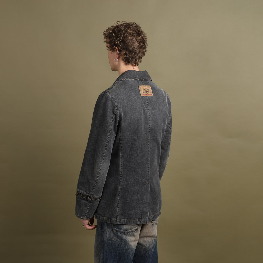 Dolce & Gabbana Pea Coat Grey Men's M