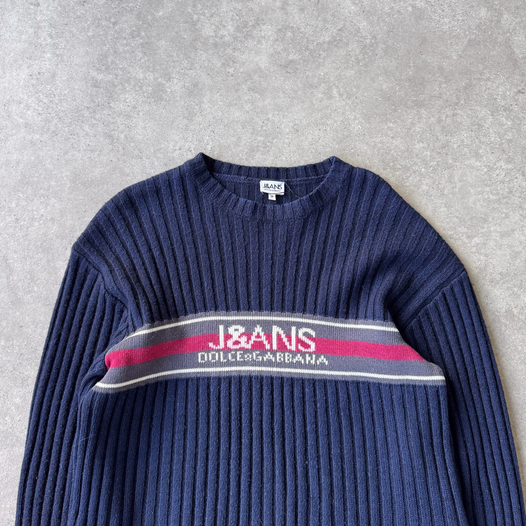 Dolce & Gabbana Jumper Navy Blue Men's M