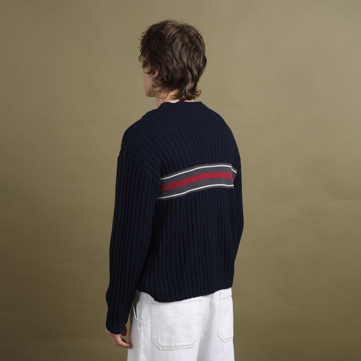 Dolce & Gabbana Jumper Navy Blue Men's M