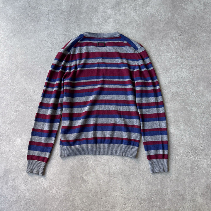 Dolce & Gabbana V-Neck Jumper Grey Men's M