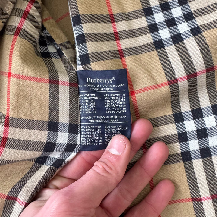 Burberry's Trench Coat Khaki Green Women's UK 10 Long