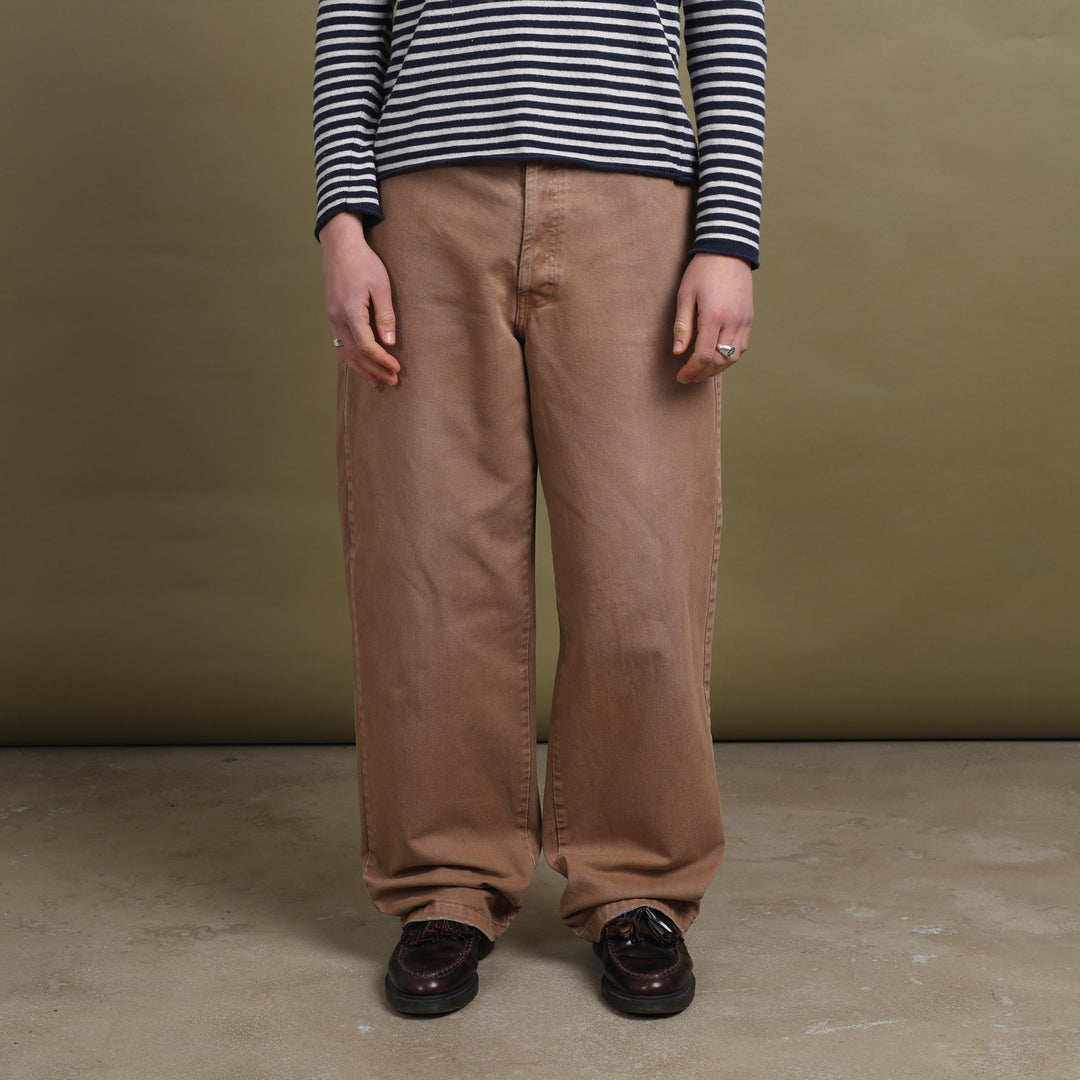 Guess Baggy Jeans Brown Men's W34 x L33