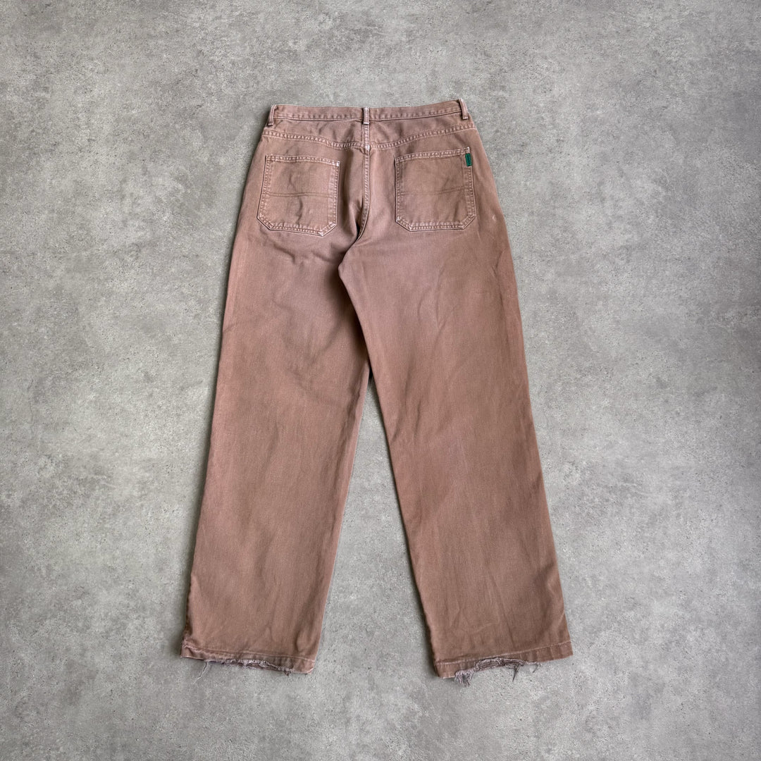 Guess Baggy Jeans Brown Men's W34 x L33