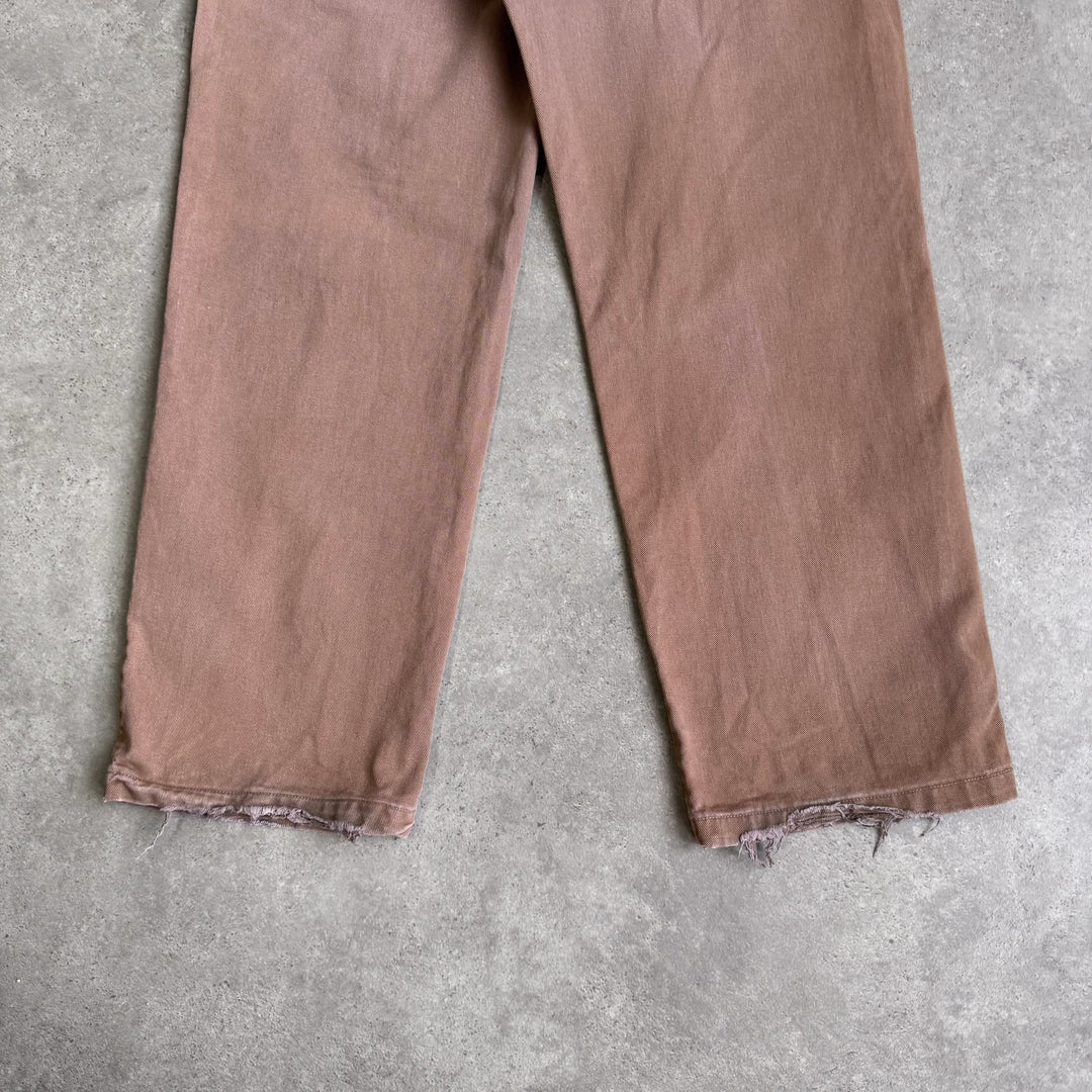 Guess Baggy Jeans Brown Men's W34 x L33