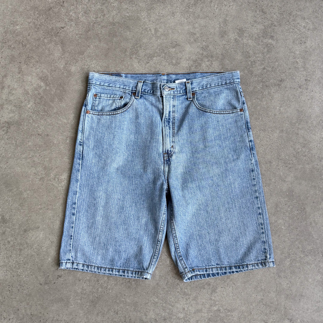 Levi's Denim Shorts Mid Light Blue Men's W36