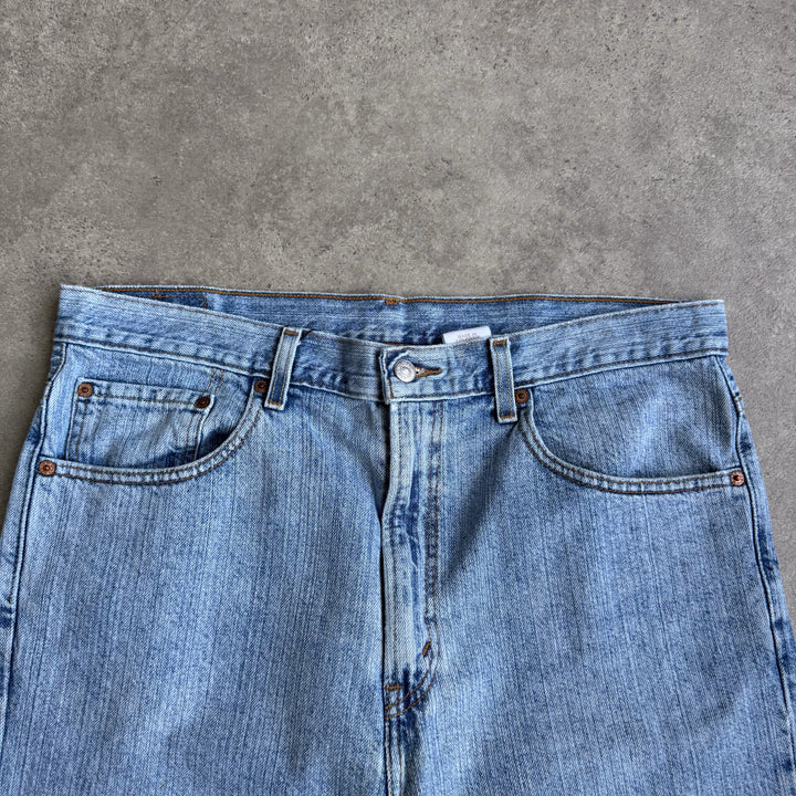 Levi's Denim Shorts Mid Light Blue Men's W36