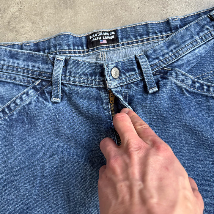 Ralph Lauren Carpenter Denim Shorts Dark Blue Men's W33