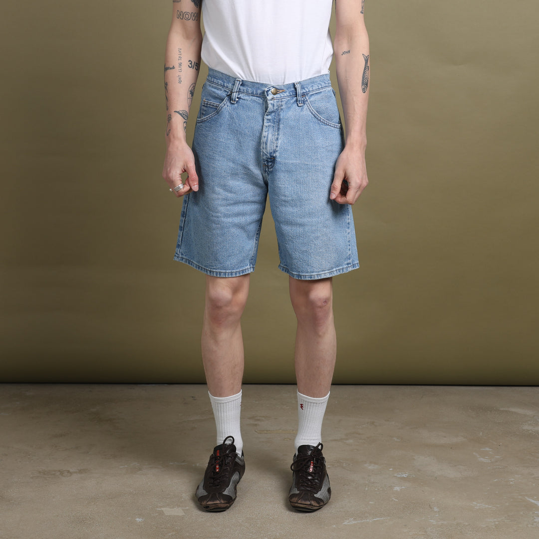 Wrangler Denim Shorts Light Blue Men's W31