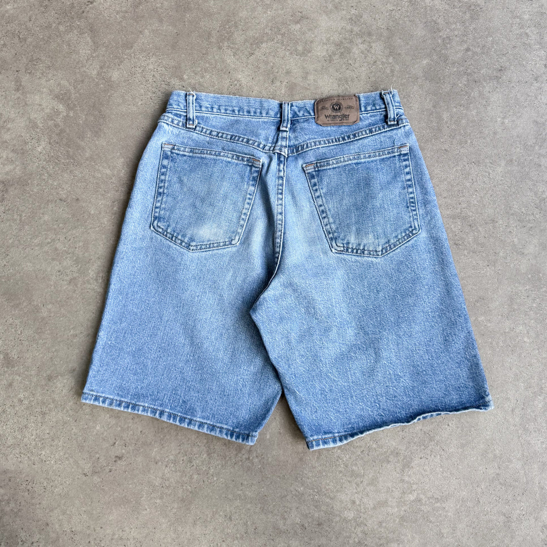 Wrangler Denim Shorts Light Blue Men's W31