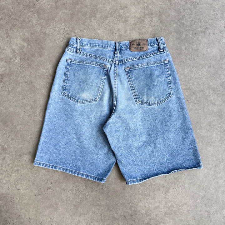 Wrangler Denim Shorts Light Blue Men's W31