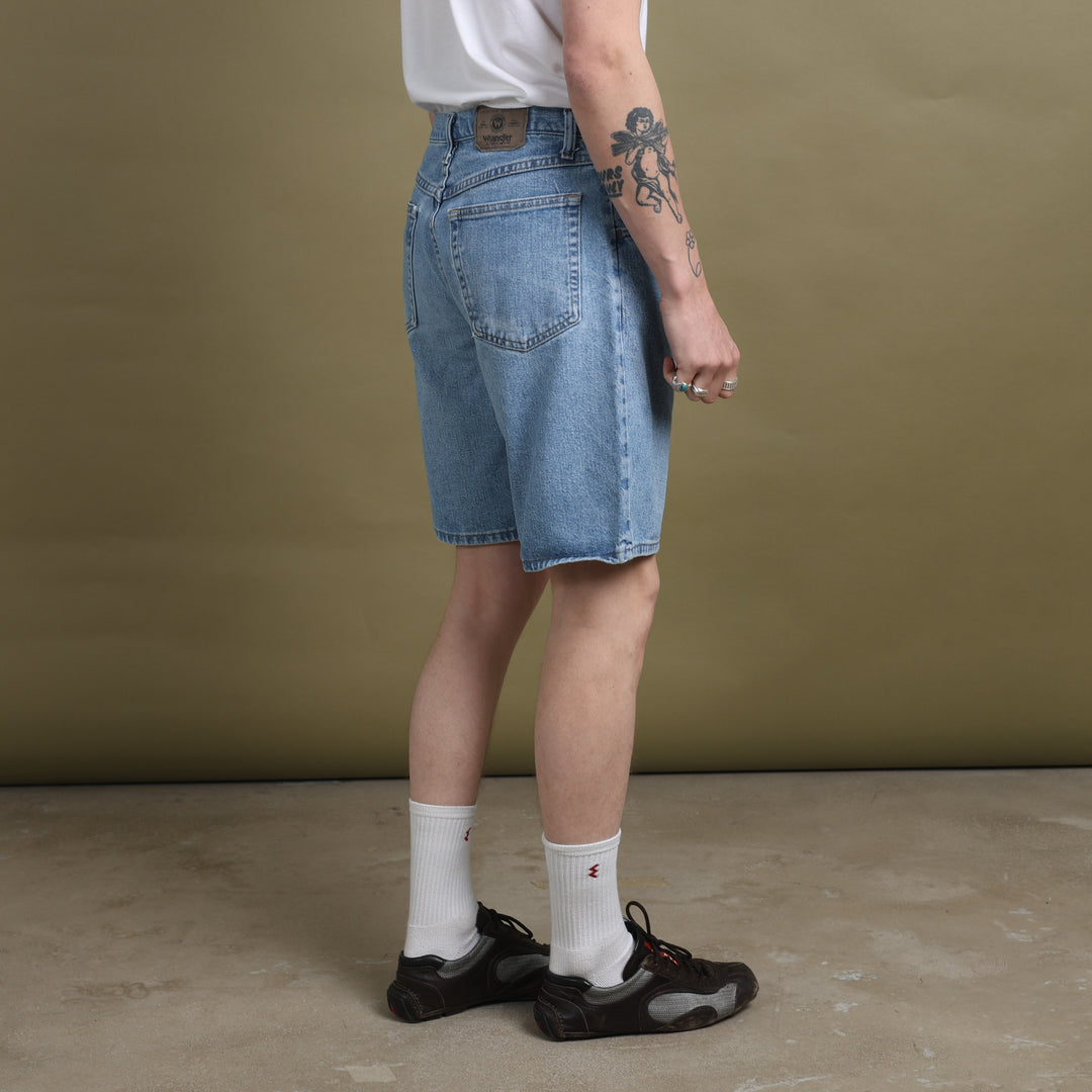 Wrangler Denim Shorts Light Blue Men's W31