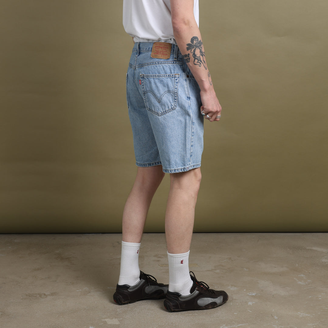 Levi's 505 Denim Shorts Dark Blue Men's W32