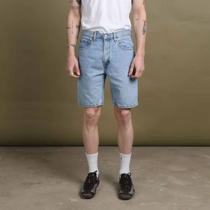 Levi's 505 Denim Shorts Dark Blue Men's W32