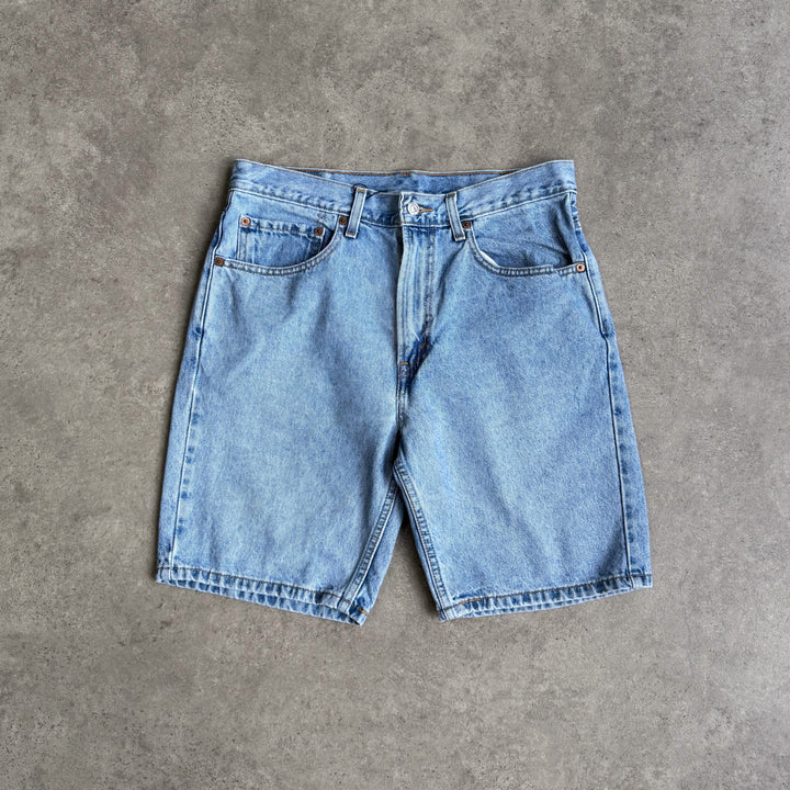 Levi's 505 Denim Shorts Dark Blue Men's W32