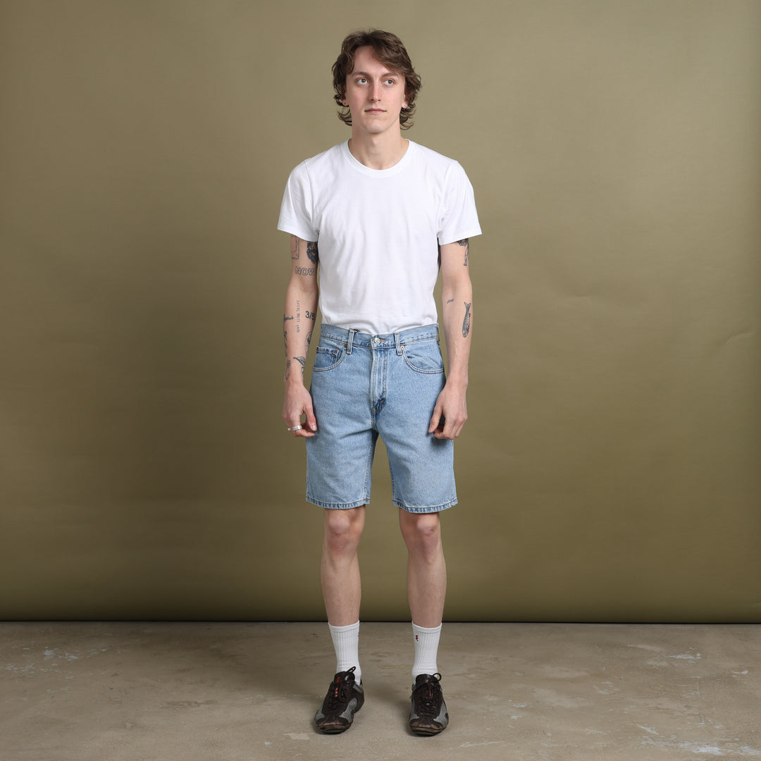 Levi's 505 Denim Shorts Dark Blue Men's W32