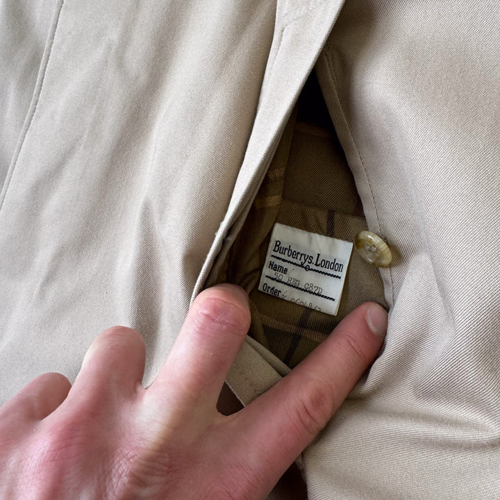 Burberry's Trench Coat Beige Men's M