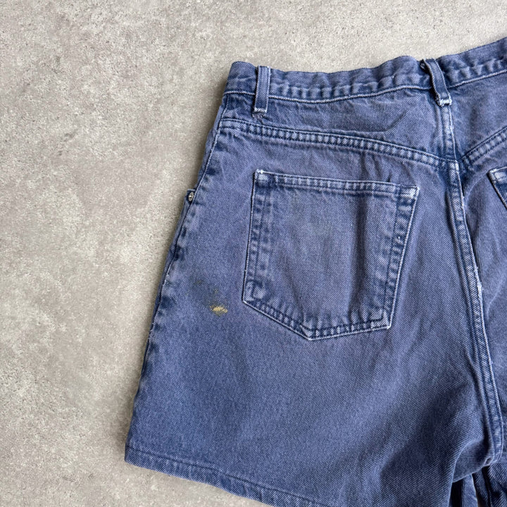 Guess Denim Shorts Navy Blue Men's W32
