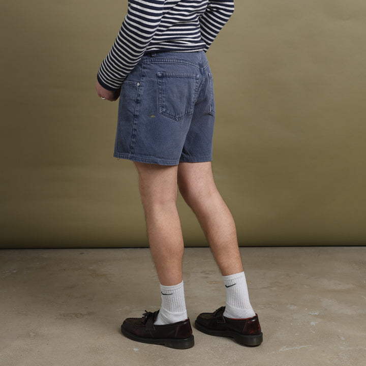 Guess Denim Shorts Navy Blue Men's W32