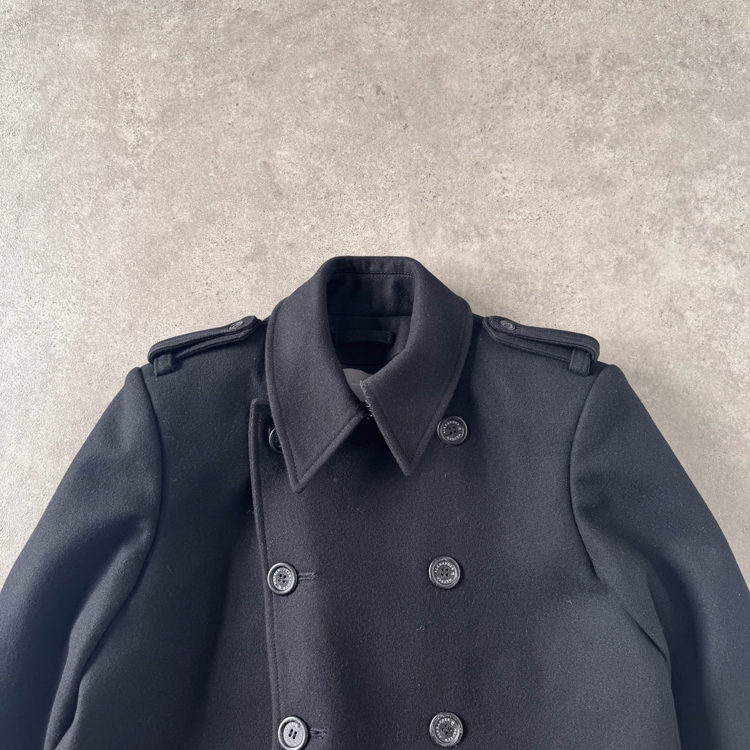 Alexander McQueen Peacoat Black Men's M