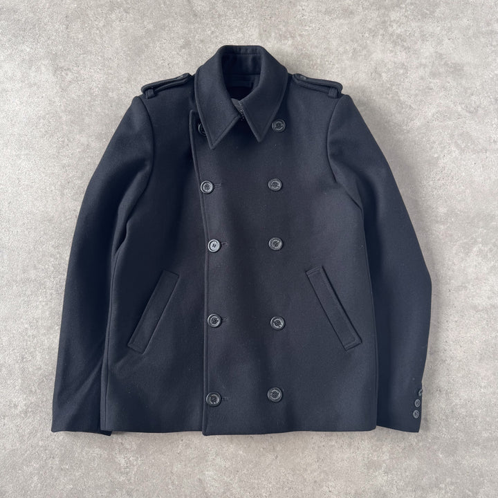 Alexander McQueen Peacoat Black Men's M
