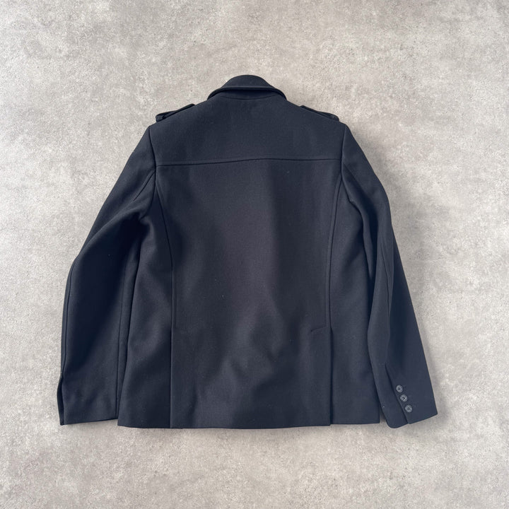 Alexander McQueen Peacoat Black Men's M