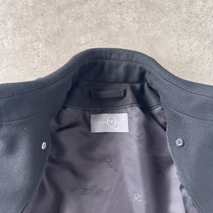Alexander McQueen Peacoat Black Men's M