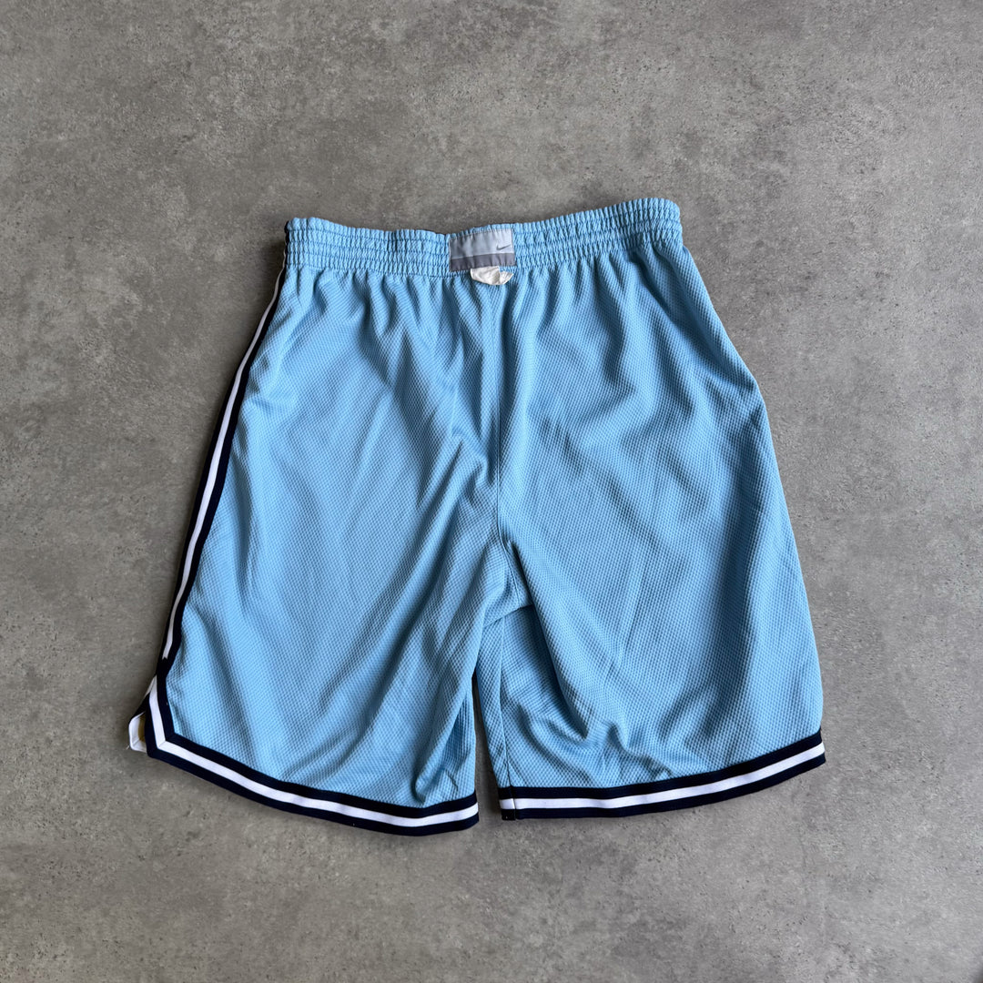 Nike Basketball Shorts Navy Blue & Baby Blue Men's XL