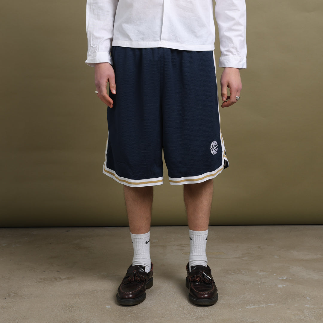 Nike Basketball Shorts Navy Blue & Baby Blue Men's XL