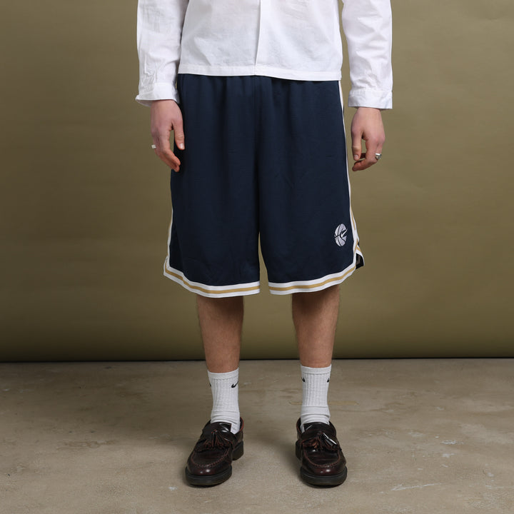 Nike Basketball Shorts Navy Blue & Baby Blue Men's XL