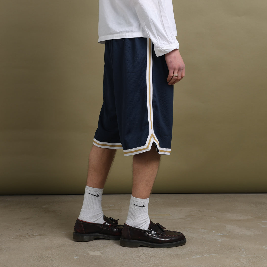 Nike Basketball Shorts Navy Blue & Baby Blue Men's XL
