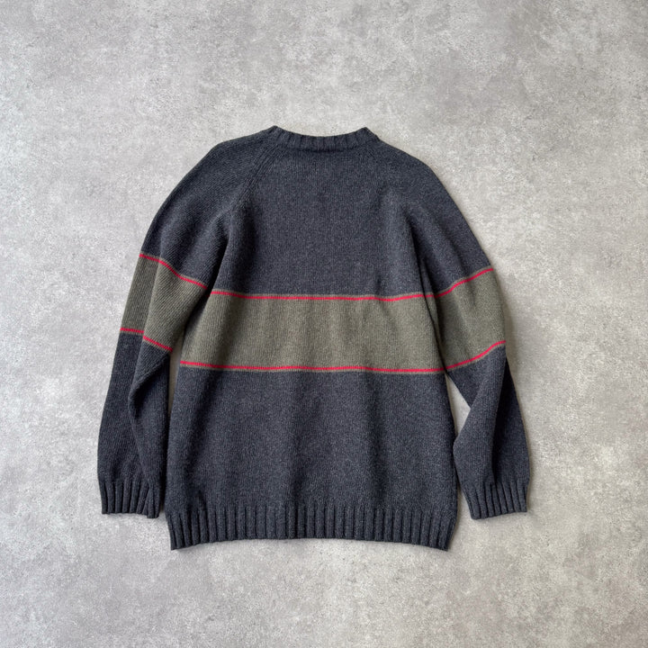 Dolce & Gabbana V-Neck Jumper Grey Men's L