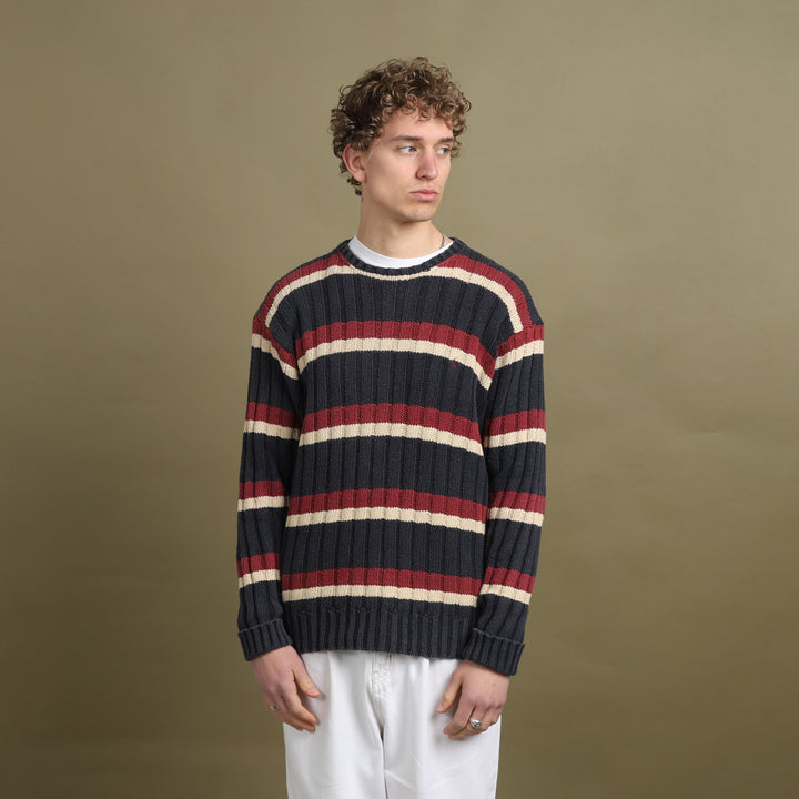 Ralph Lauren Crew Neck Jumper Navy Blue Men's L