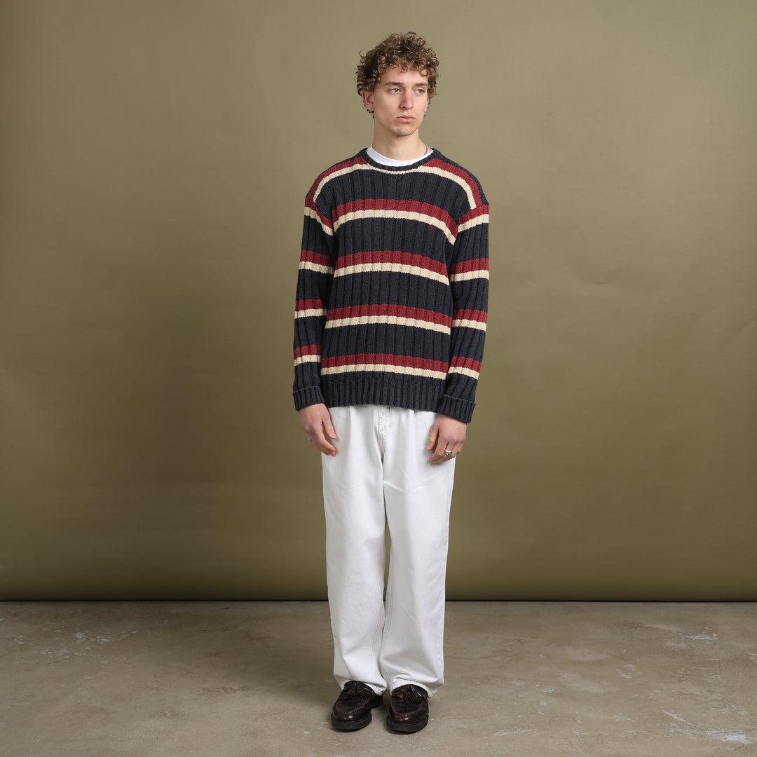 Ralph Lauren Crew Neck Jumper Navy Blue Men's L
