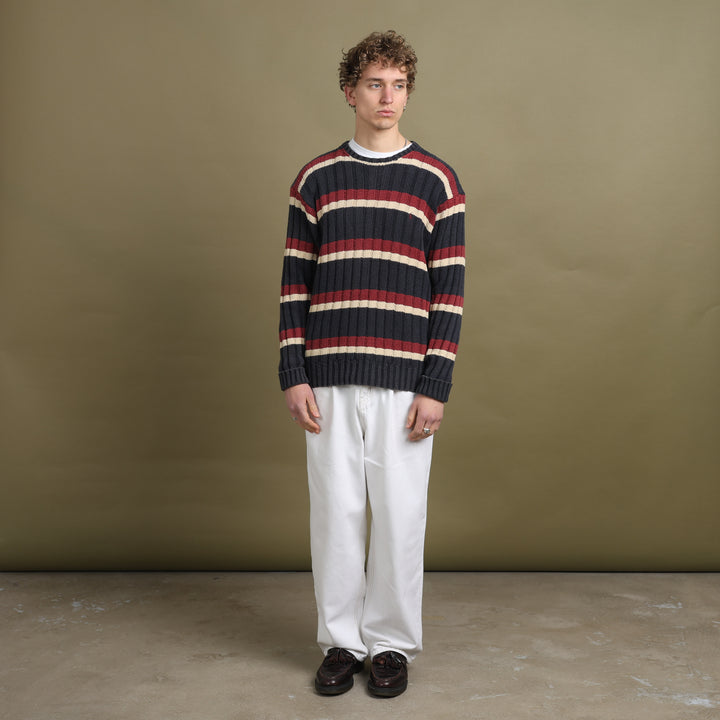 Ralph Lauren Crew Neck Jumper Navy Blue Men's L