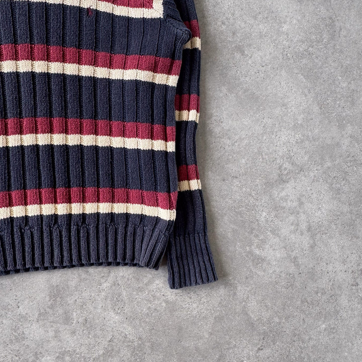 Ralph Lauren Crew Neck Jumper Navy Blue Men's L