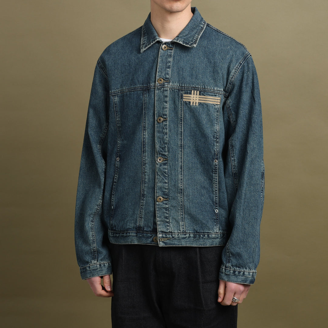 Burberry Denim Jacket Mid Blue Men's L