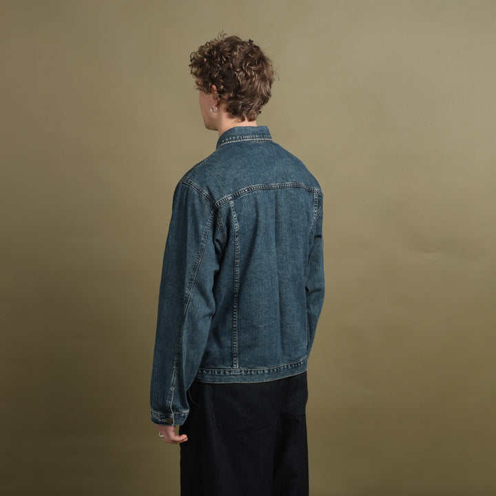 Burberry Denim Jacket Mid Blue Men's L