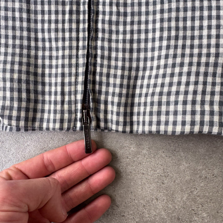 Burberry Harrington Jacket Navy & White Men's M