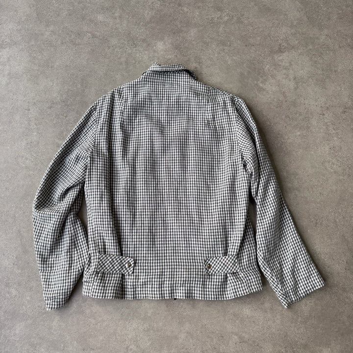Burberry Harrington Jacket Navy & White Men's M