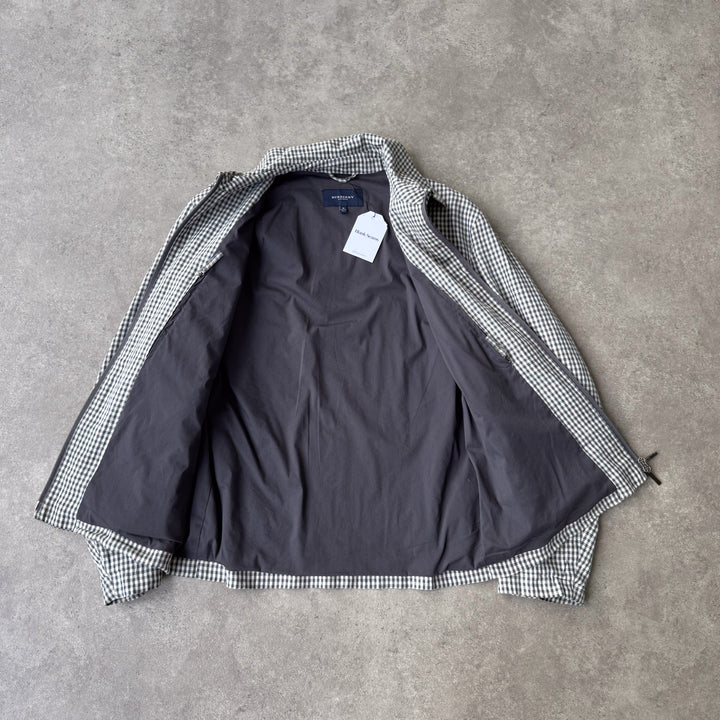 Burberry Harrington Jacket Navy & White Men's M