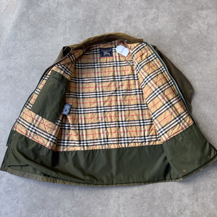 Burberry's Wax Jacket Forest Green Men's XL