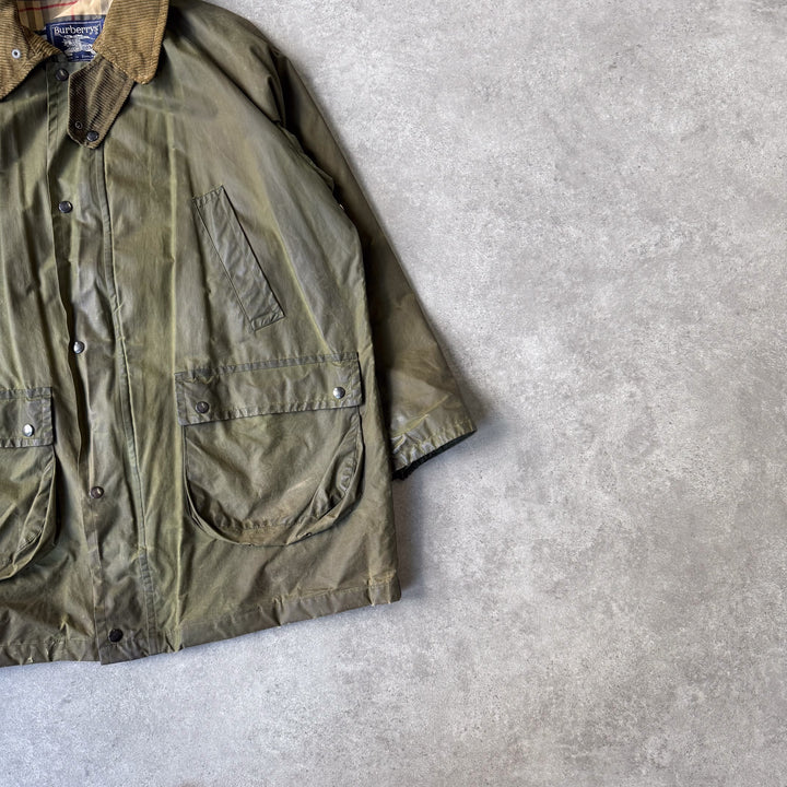 Burberry's Wax Jacket Forest Green Men's XL