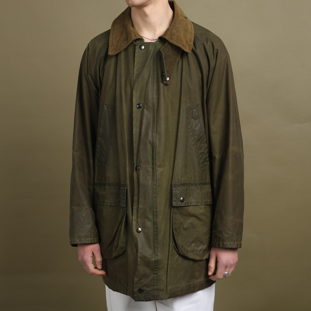 Burberry's Wax Jacket Forest Green Men's XL