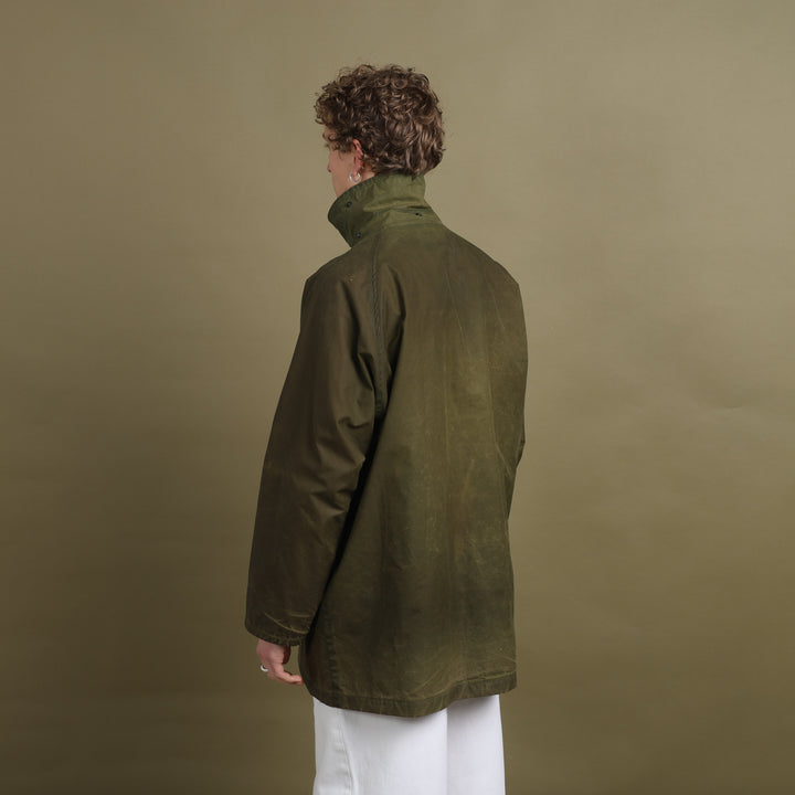Burberry's Wax Jacket Forest Green Men's XL