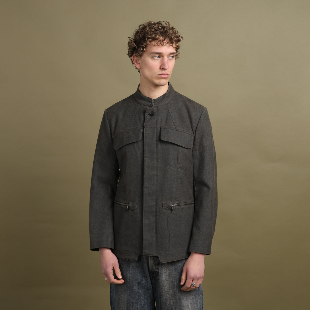 Yves Saint Laurent Chore Jacket Dark Grey Men's M