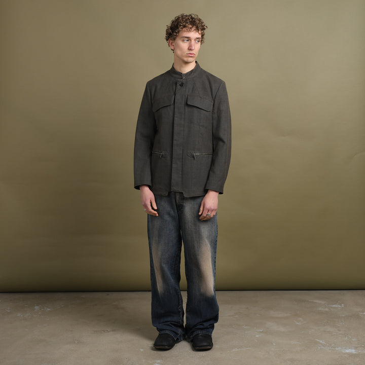 Yves Saint Laurent Chore Jacket Dark Grey Men's M